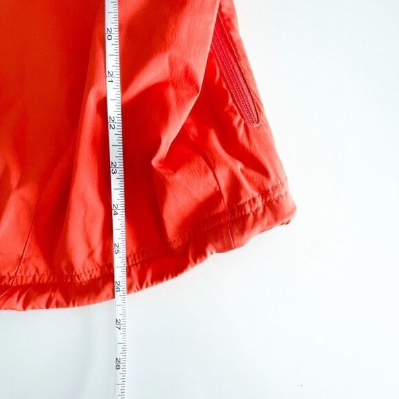 Pearl iZumi Mens Windbreaker Jacket Pullover Long Sleeve Orange Black Medium - Picture 7 of 11